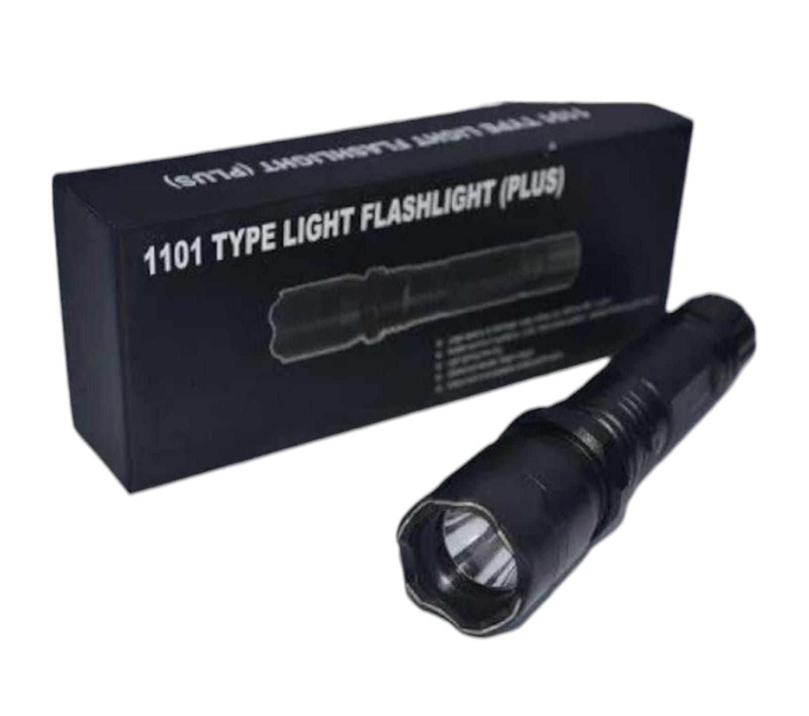Flashlight With Shock Feature 